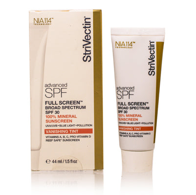 Strivectin Full Sunscreen Broad Spectrum Spf 30  Vanishing Tint 1.5 Oz (44 Ml)