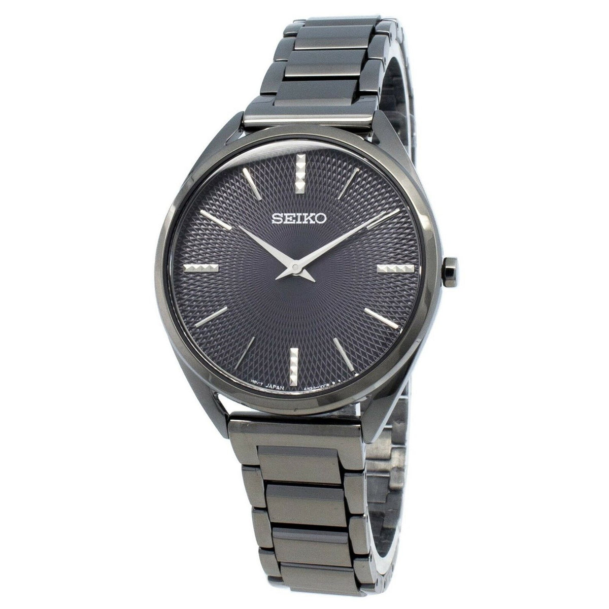 Seiko Women's SWR035 Conceptual Black Stainless Steel Watch