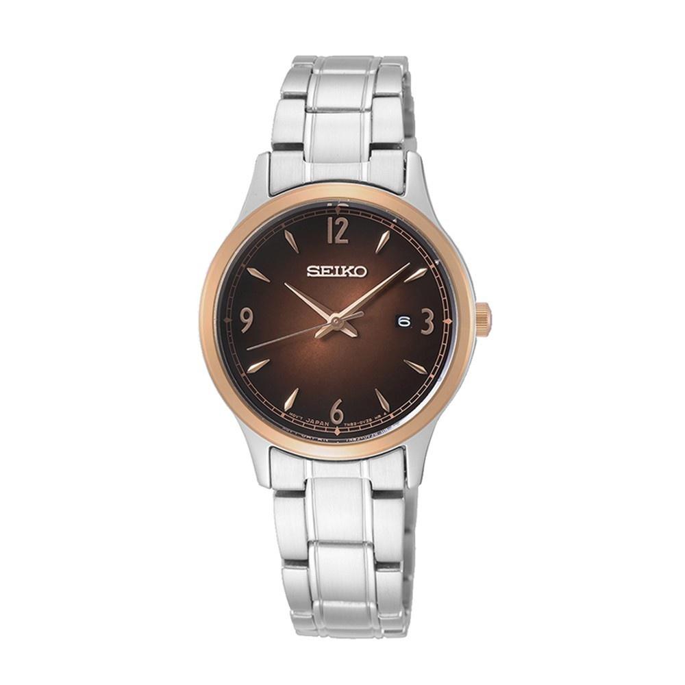 Seiko Women&#39;s SXDH02 Essentials Stainless Steel Watch