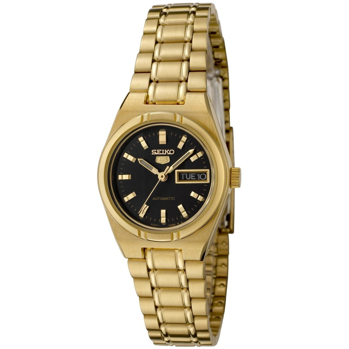 Seiko Women's SYM602 Seiko 5 Gold-Tone Stainless Steel Watch