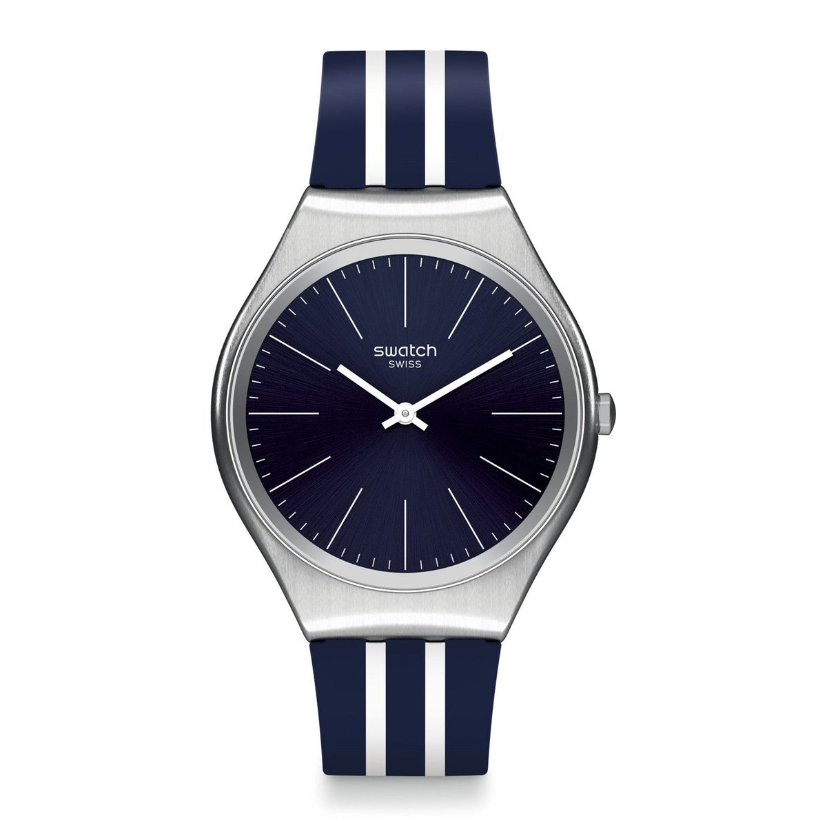Swatch Men&#39;s SYXS106 Skin Two-Tone Silicone Watch