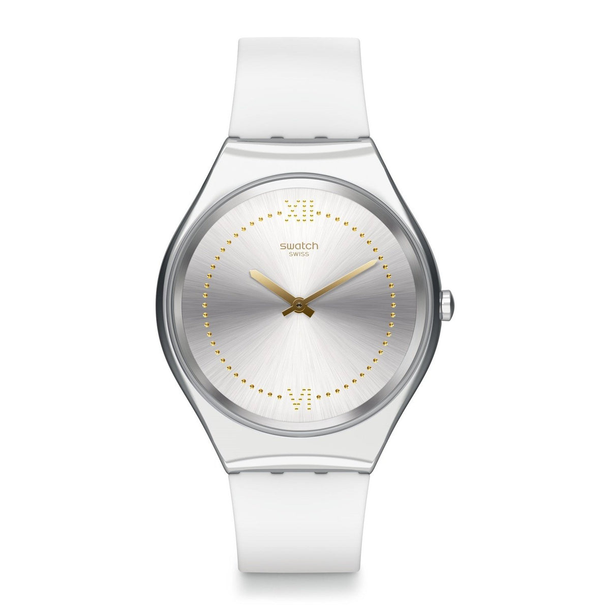 Swatch Men&#39;s SYXS108 Skindoree Silicone Watch