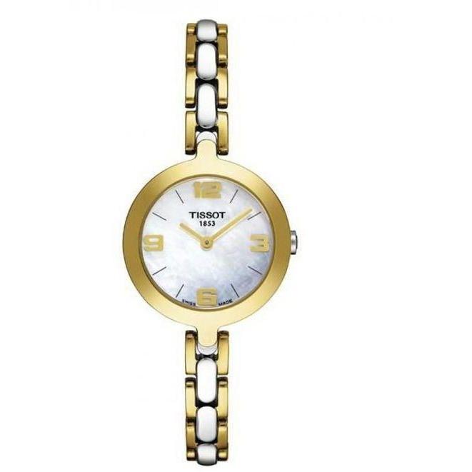 Tissot Women&#39;s T0032092211700 Flamingo Two-Tone Stainless Steel Watch