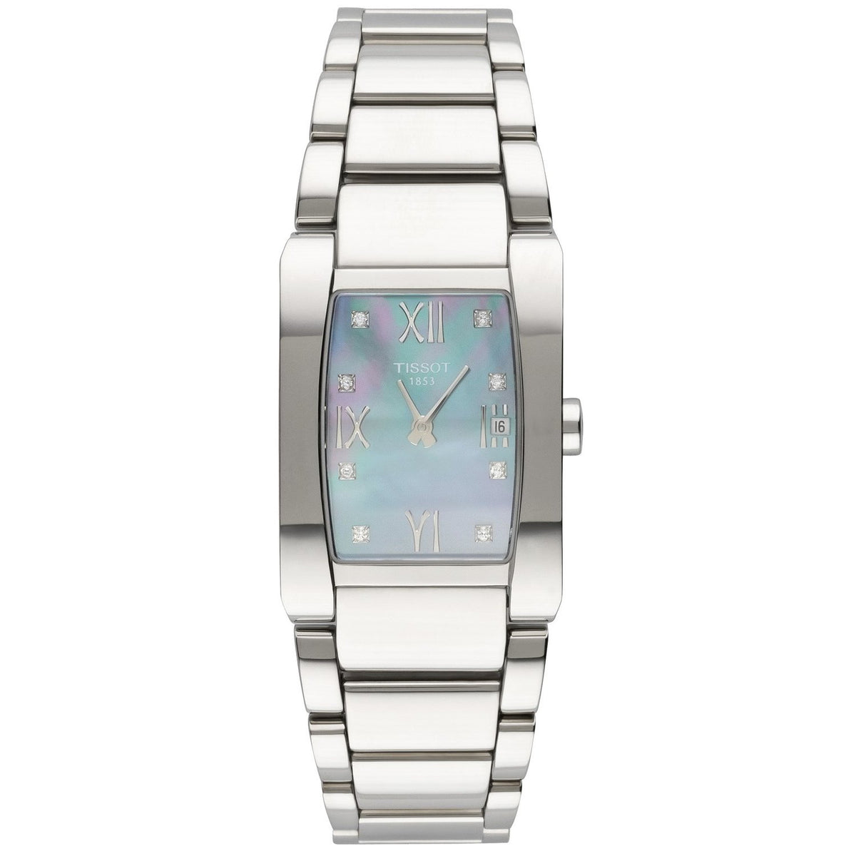 Tissot Women&#39;s T0073091112600 Generosi Diamond Stainless Steel Watch
