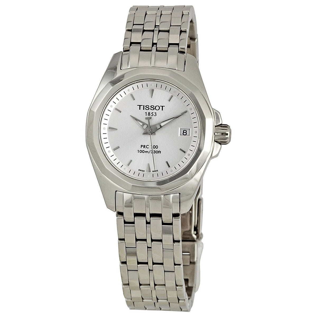Tissot Women&#39;s T0080101103100 PRC 100 Stainless Steel Watch