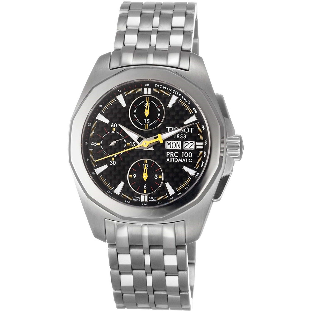 Tissot Men&#39;s T0084141120100 T-Sport PRC100 Chronograph Stainless Steel Watch