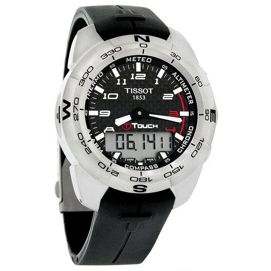 Tissot Men's T0134201720200 T-Touch Expert Black Rubber Watch