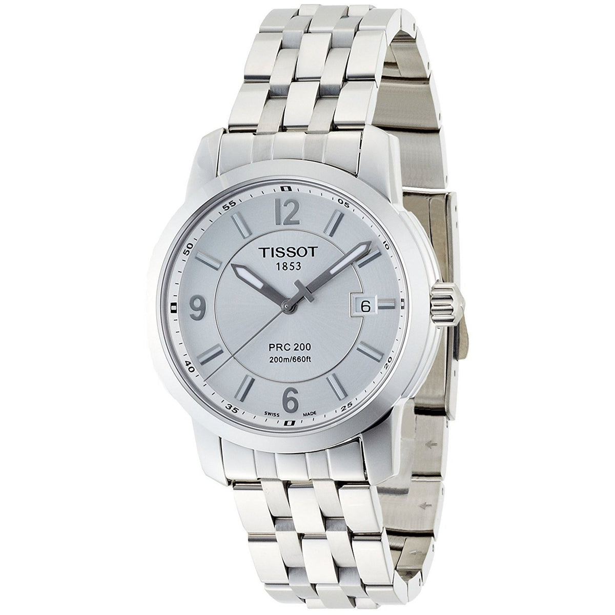 Tissot Men&#39;s T0144101103700 PRC 200 Stainless Steel Watch