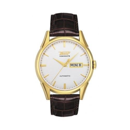 Tissot Men&#39;s T0194303603100 Heritage Automatic Brown Leather Watch
