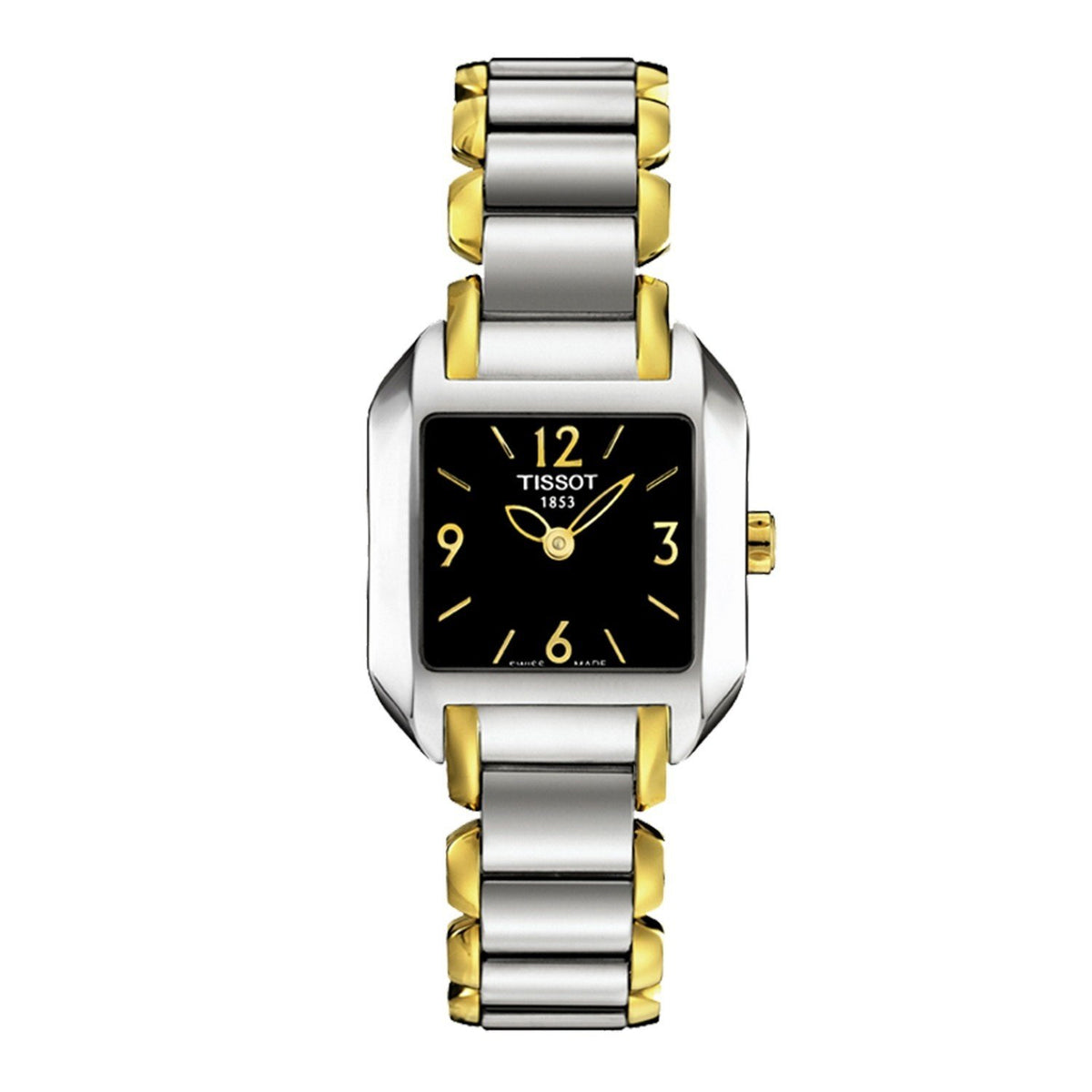 Tissot Women&#39;s T02228552 T-Wave Two-Tone Stainless Steel Watch