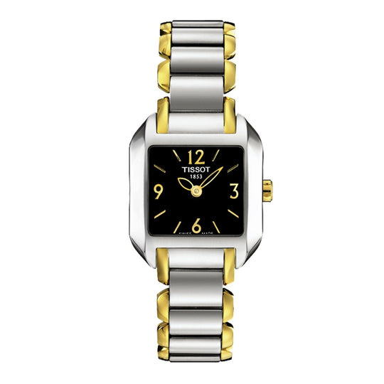 Tissot Women's T02228552 T-Wave Two-Tone Stainless Steel Watch