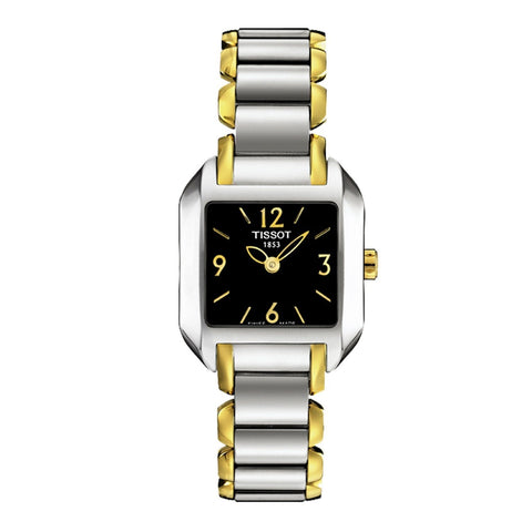 Tissot Women's T02228552 T-Wave Two-Tone Stainless Steel Watch