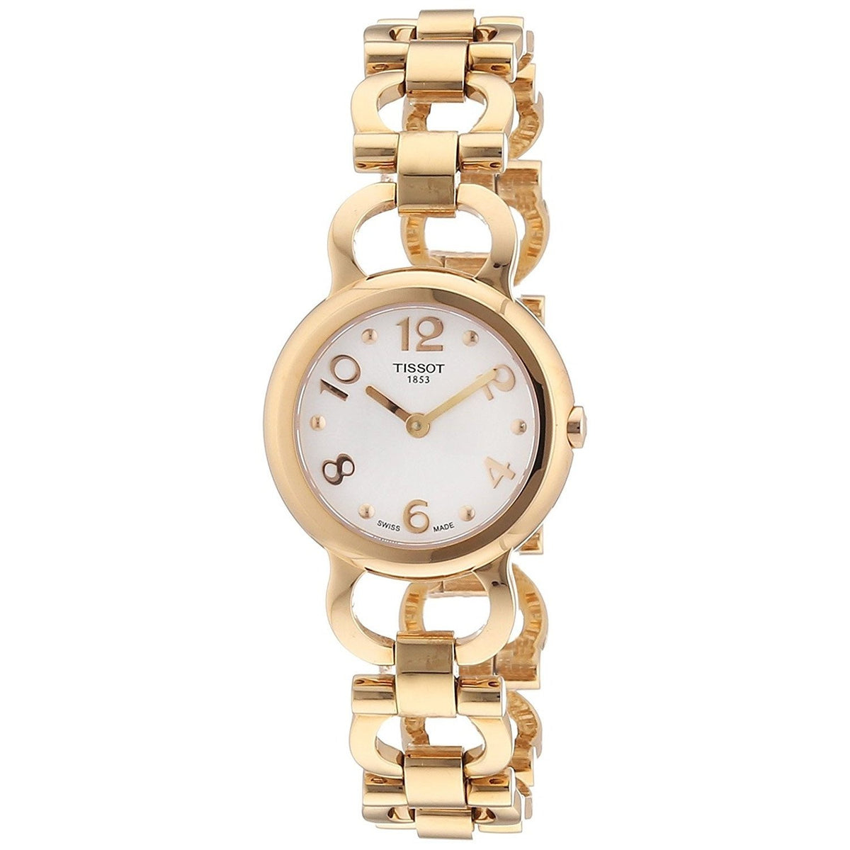 Tissot Women&#39;s T0290093303700 T-Classic Gold-Tone Stainless Steel Watch
