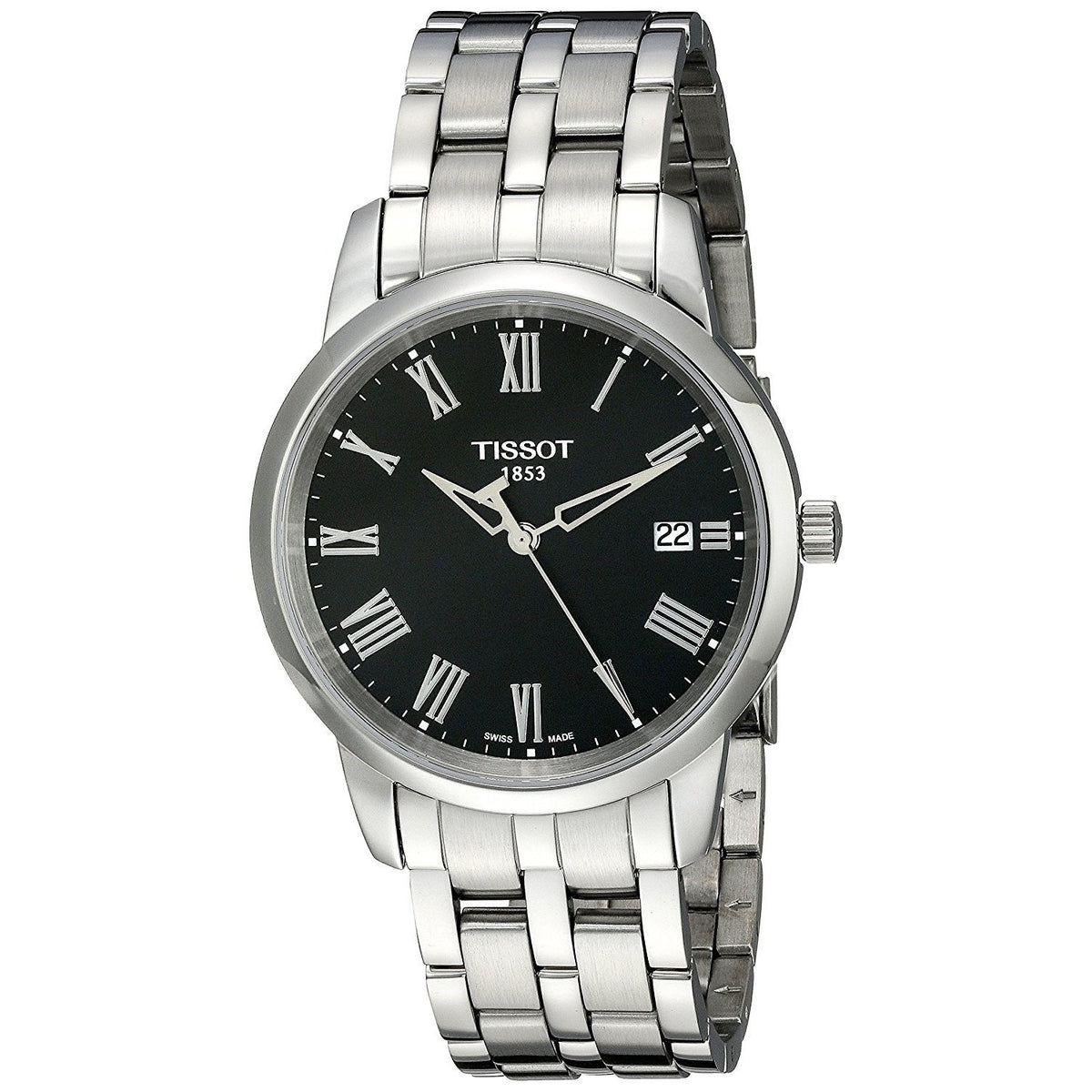 Tissot Men&#39;s T0334101105300 Classic Dream Stainless Steel Watch