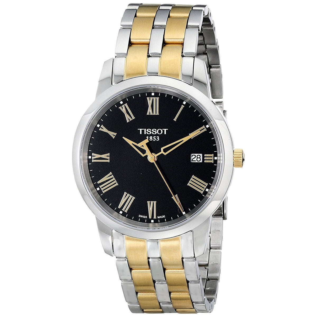 Tissot Men&#39;s T0334102205301 T-Classic Dream Two-Tone Stainless Steel Watch