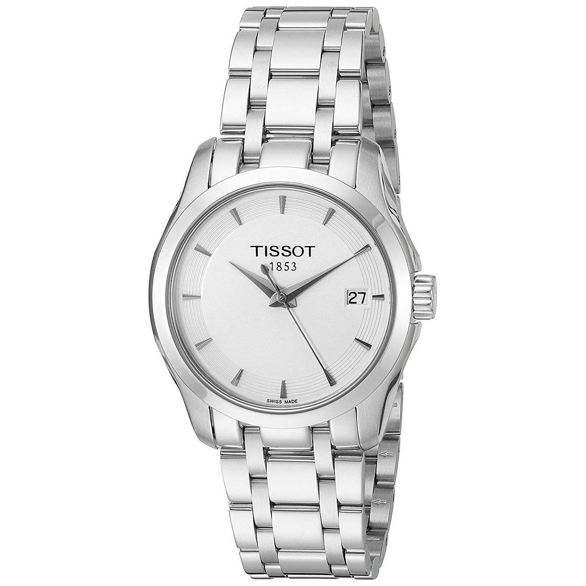 Tissot Women&#39;s T0352101101100 Courturier Stainless Steel Watch