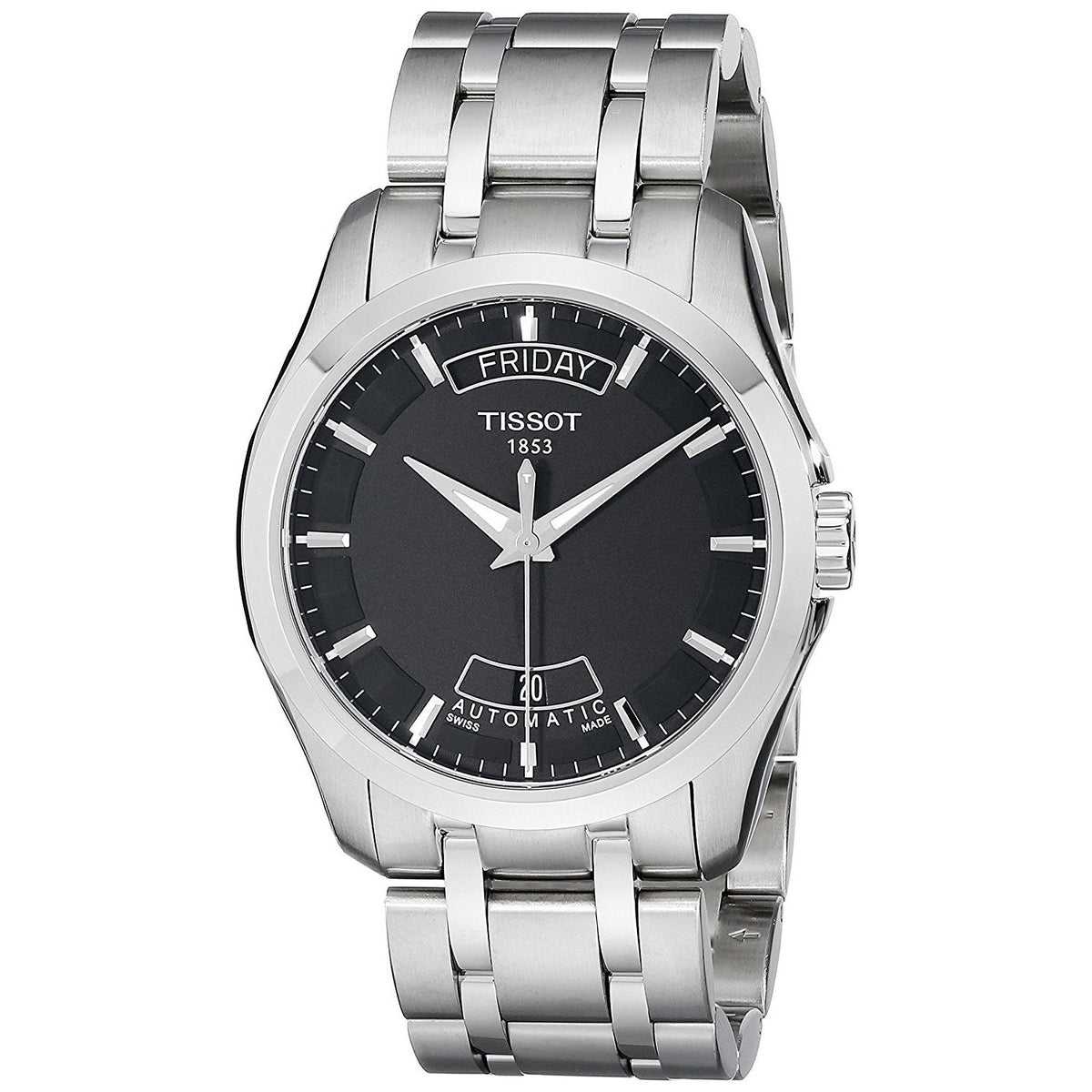Tissot Men&#39;s T0354071105100 Couturier Automatic Stainless Steel Watch