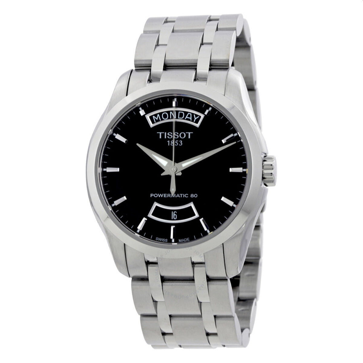 Tissot Men's T0354071105101 Couturier Powermatic 80 Automatic Stainless Steel Watch