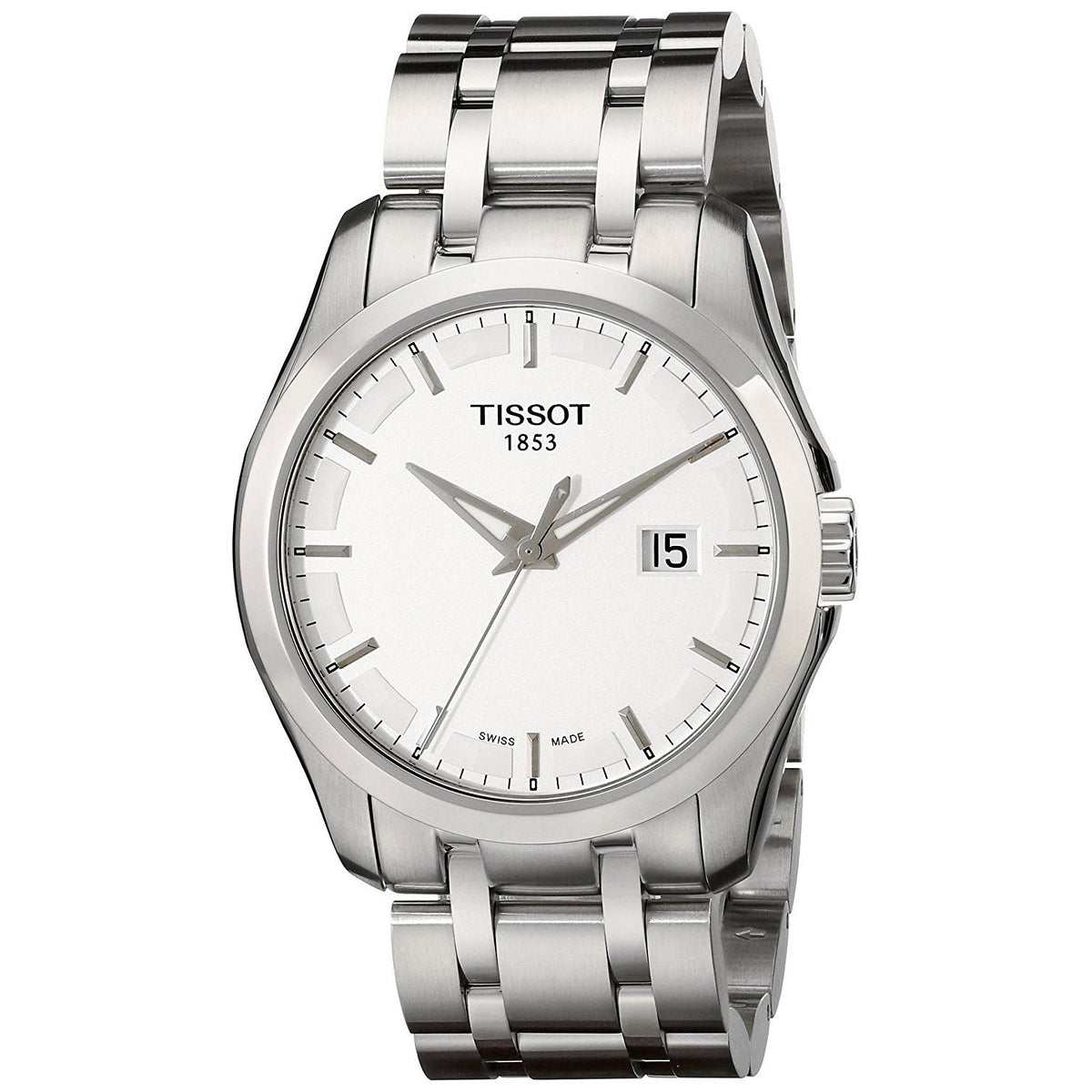 Tissot Men&#39;s T0354101103100 Couturier Stainless Steel Watch