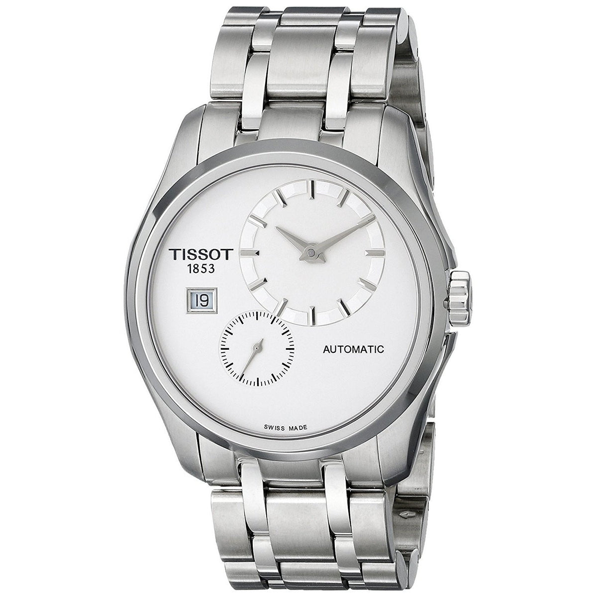 Tissot Men's T0354281103100 Couturier Automatic Stainless Steel Watch