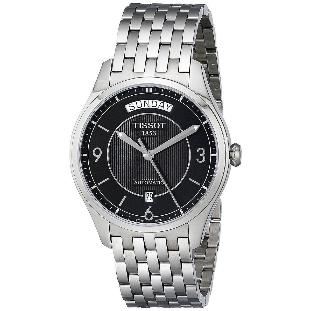 Tissot Men&#39;s T0384301105700 T-One Automatic Stainless Steel Watch