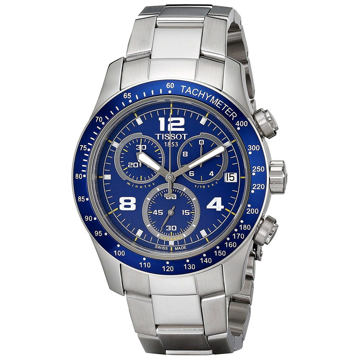 Tissot Men's T0394171104702 T-Sport V8 Chronograph Stainless Steel Watch