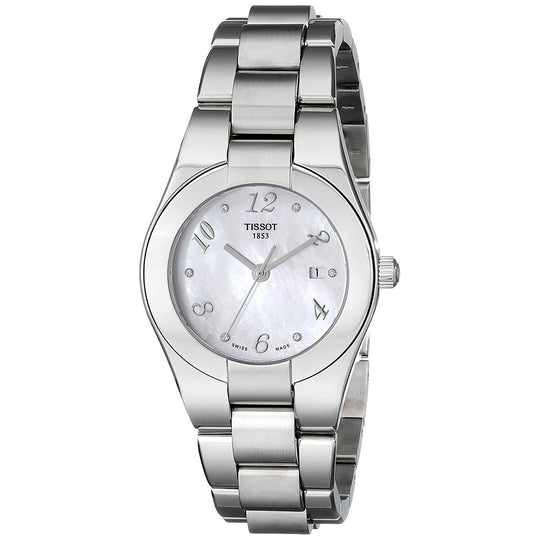 Tissot Women's T0432101111702 Glam Diamond Stainless Steel Watch