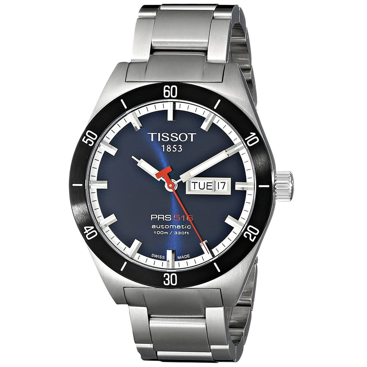Tissot Men's T0444302104100 PRS 516 Automatic Stainless Steel Watch