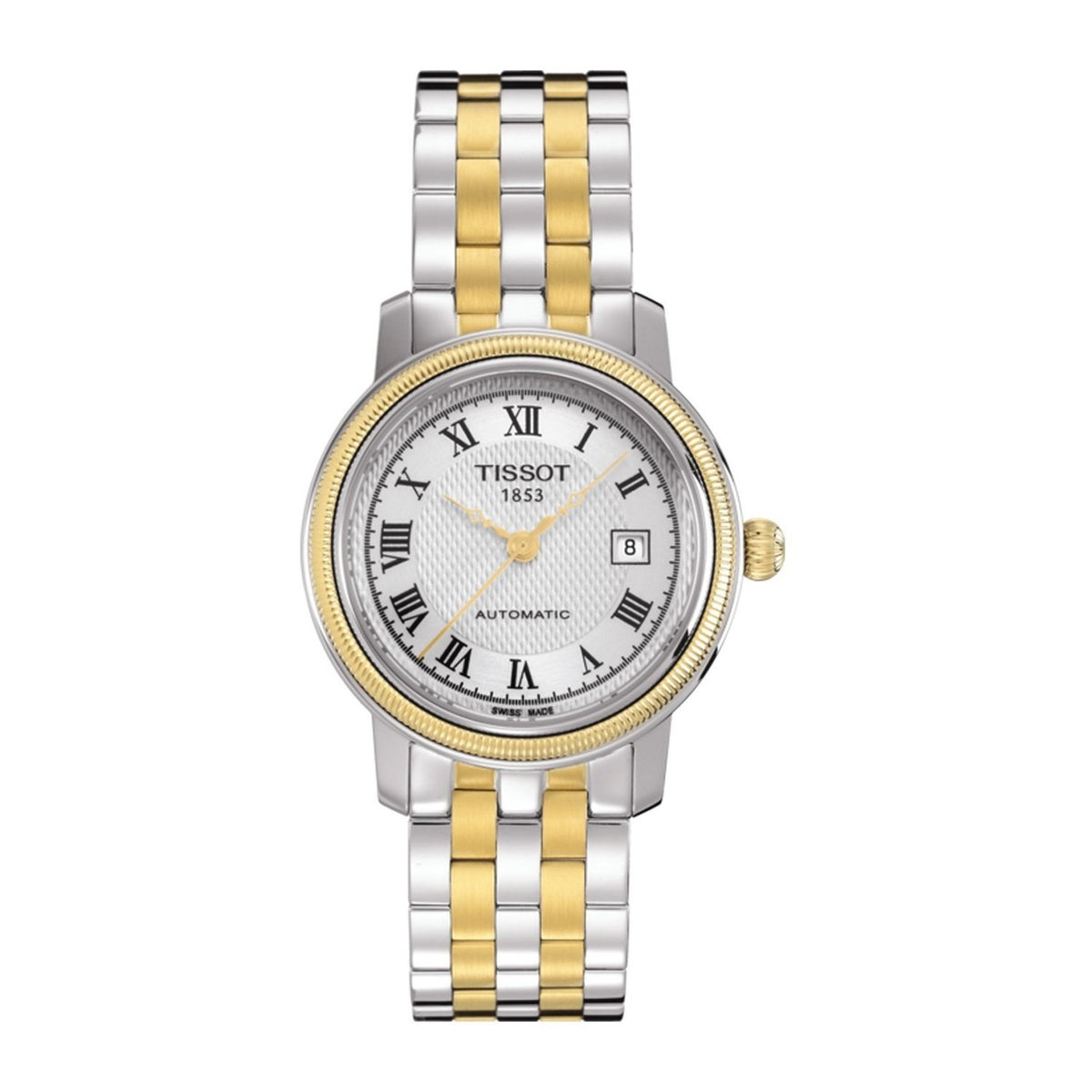 Tissot Women's T0452072203300 Bridgeport Automatic Two-Tone Stainless Steel Watch