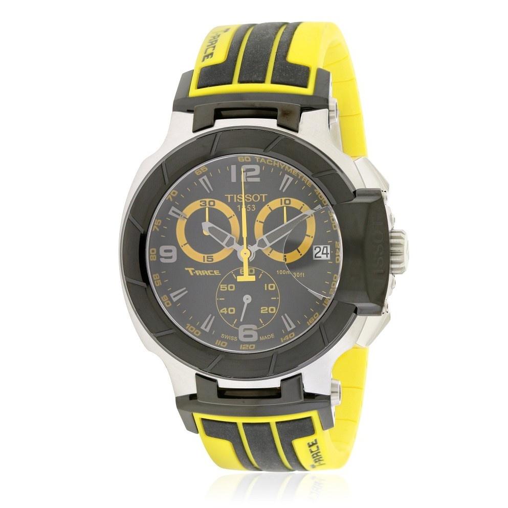 Tissot black deals and yellow