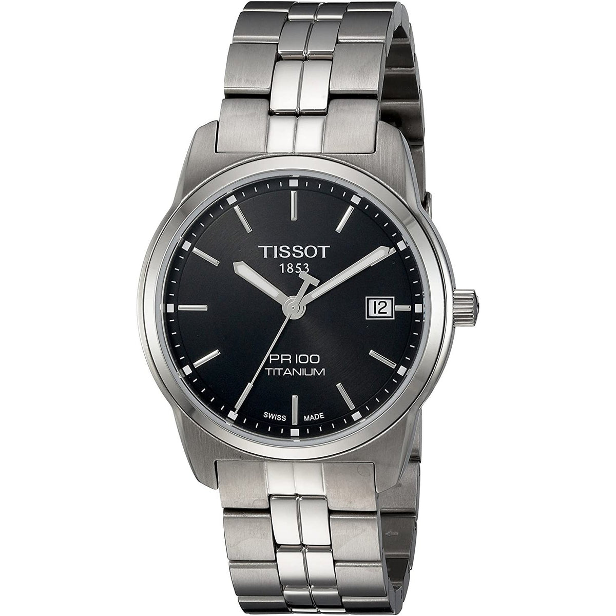 Tissot Men's T0494104405100 PR 100 Titanium Watch