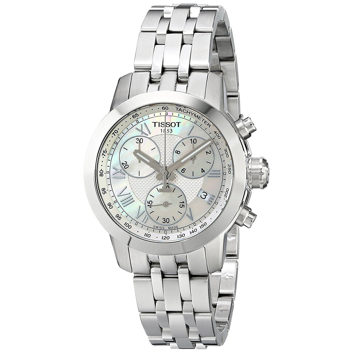 Tissot Women&#39;s T0552171111300 PRC 200 Chronograph Stainless Steel Watch