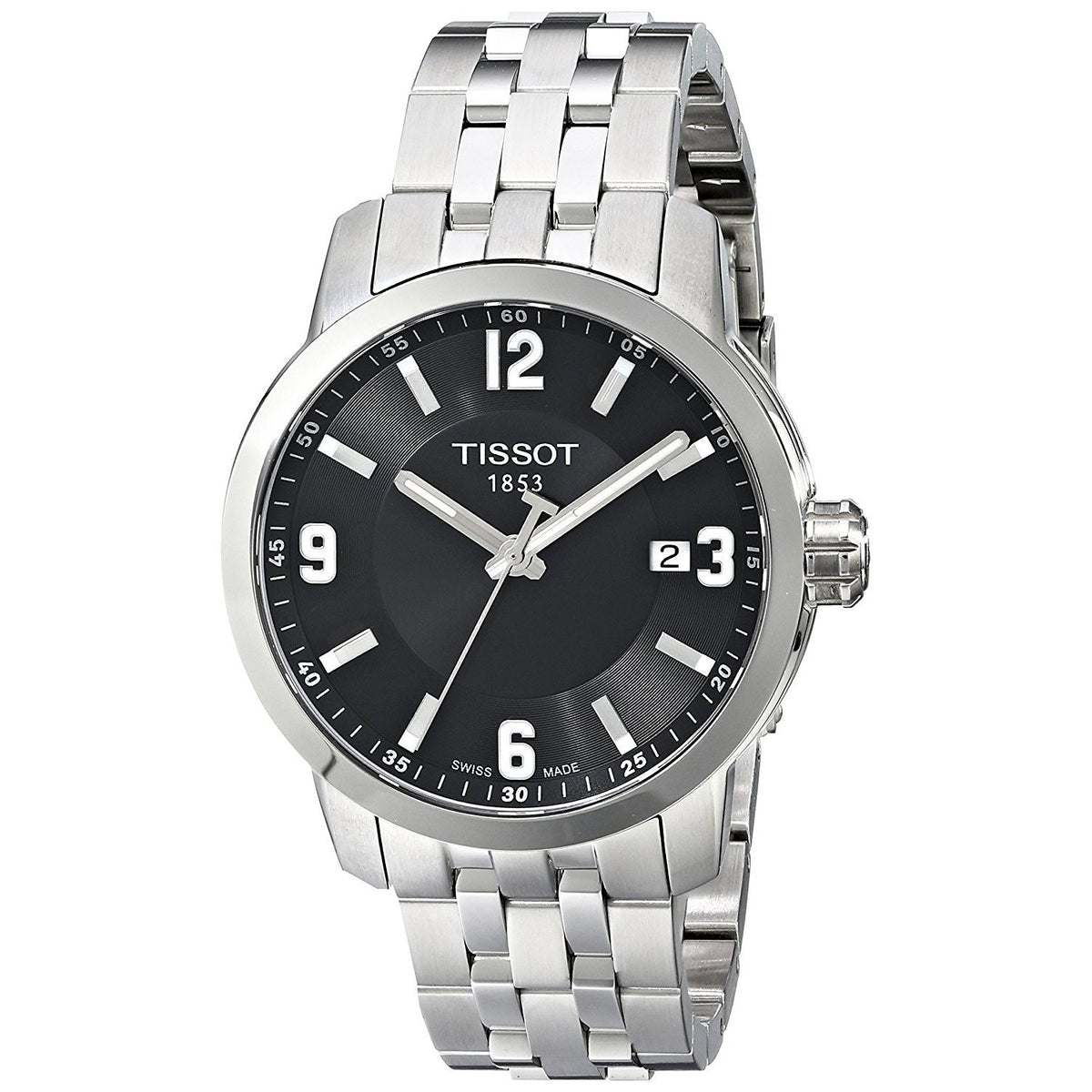 Tissot Men&#39;s T0554101105700 PRC 200 Stainless Steel Watch