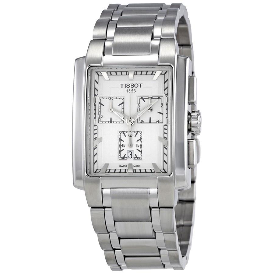 Tissot Men&#39;s T0617171103100 TXL Chronograph Stainless Steel Watch
