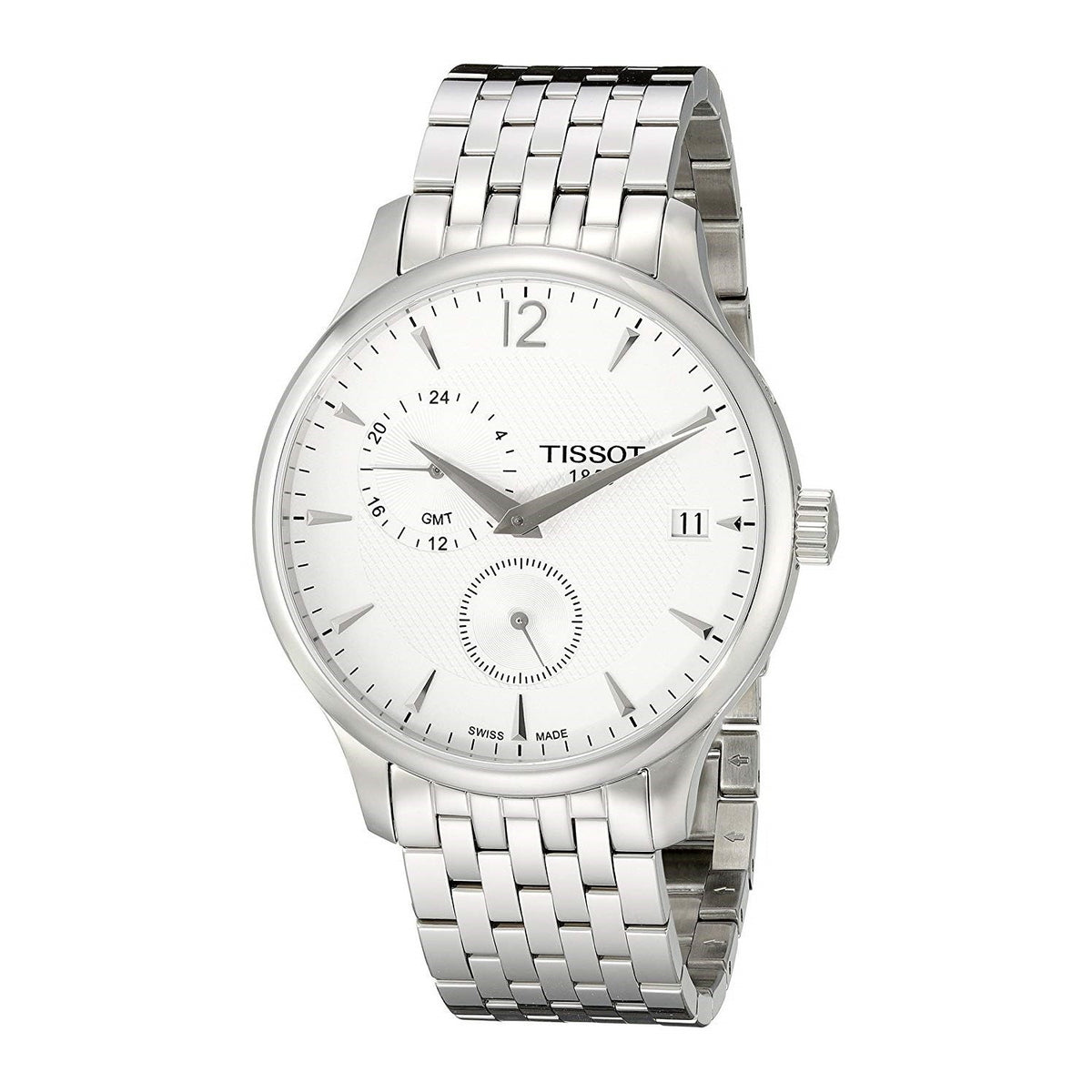 Tissot Men's T0636391103700 T-Classic Tradition Chronograph Stainless Steel Watch