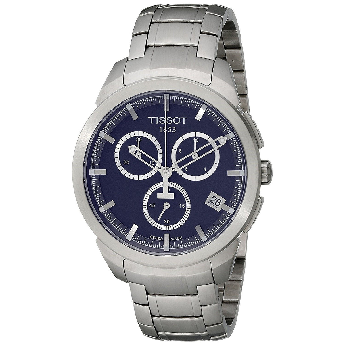 Tissot Men&#39;s T0694174404100 T-Sport Chronograph Stainless Steel Watch