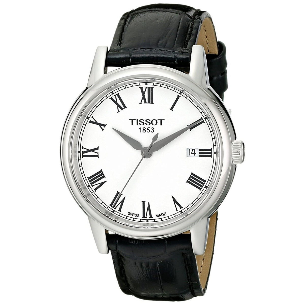 Tissot Men's T0854101601300 Carson Black Leather Watch