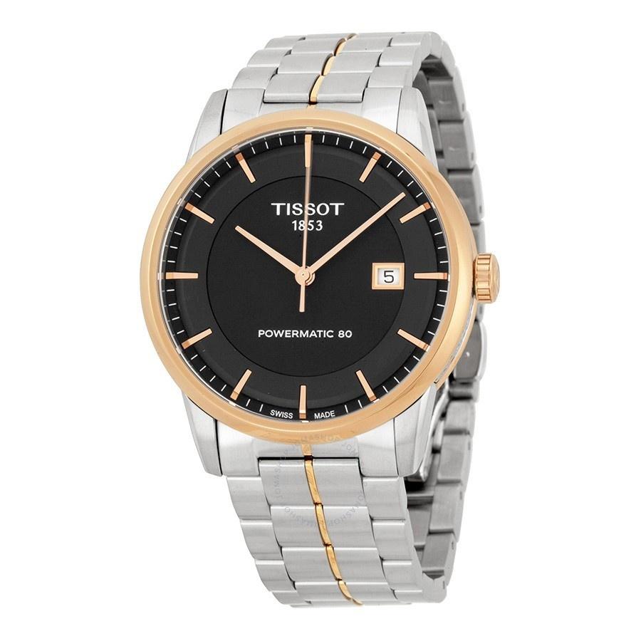 Tissot Men&#39;s T0864072205100 T-Classic Powermatic 80 Automatic Two-Tone Stainless Steel Watch