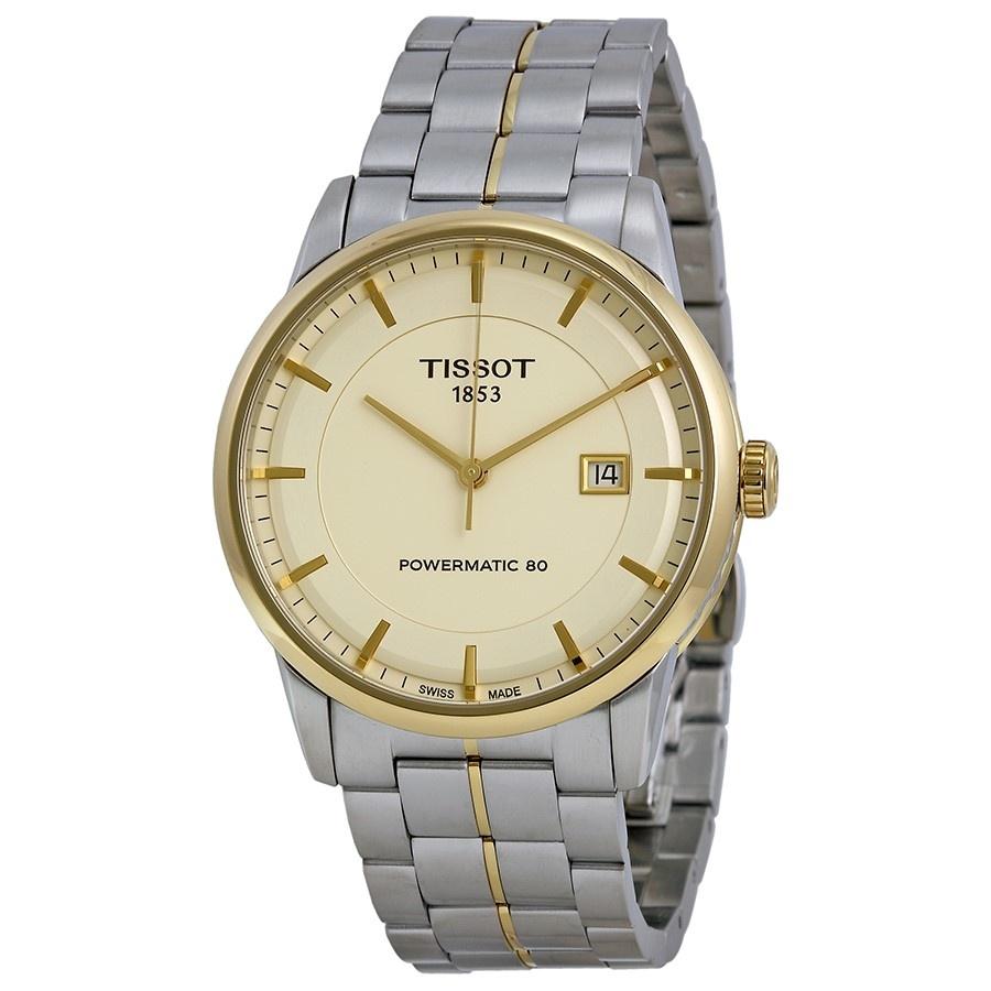 Tissot Men&#39;s T0864072226100 Luxury Automatic Two Tone Stainless Steel Watch
