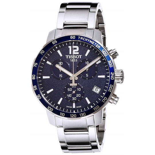 Tissot Men's T0954171104700 Quickster Chronograph Stainless Steel Watch