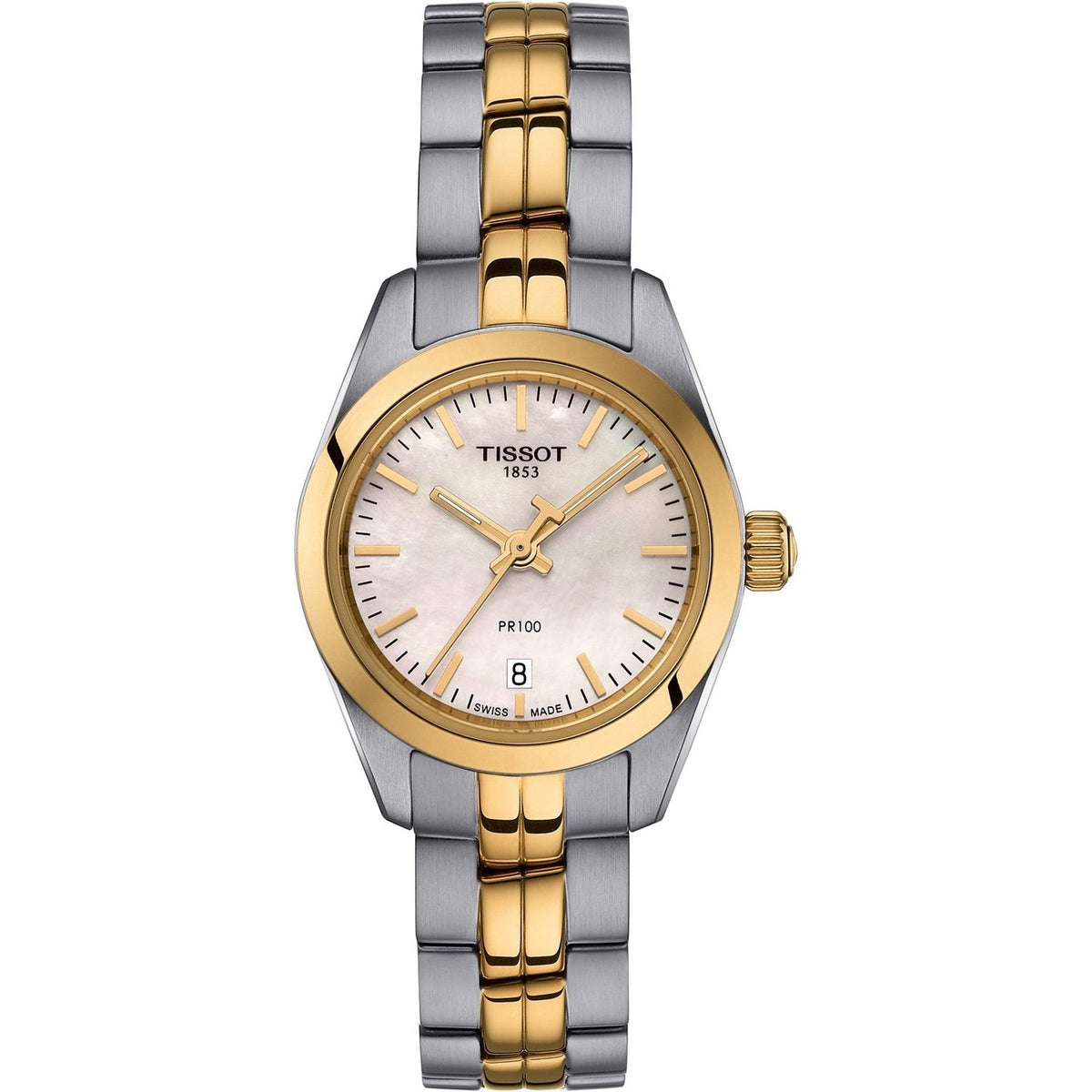 Tissot Women's T1010102211100 PR 100 Two-Tone Stainless Steel Watch