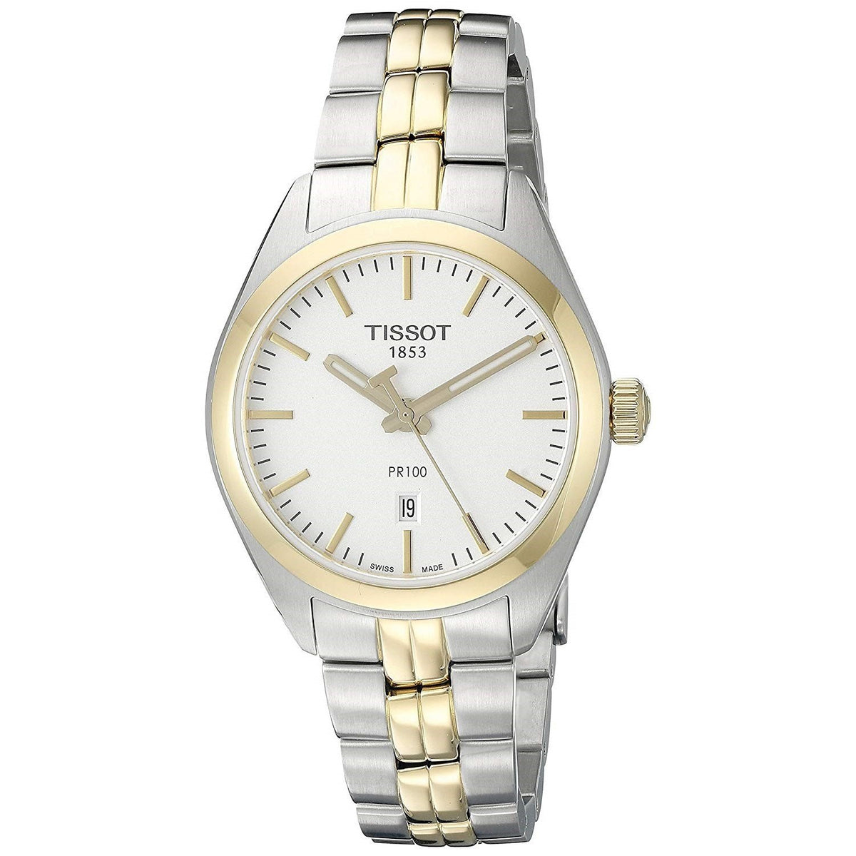 Tissot Women&#39;s T1012102203100 PR 100 Two-Tone Stainless Steel Watch