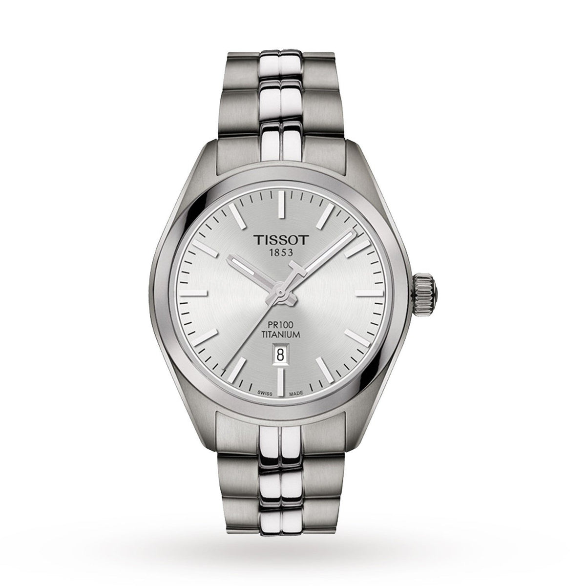 Tissot Women's T1012104403100 PR 100 Titanium Watch