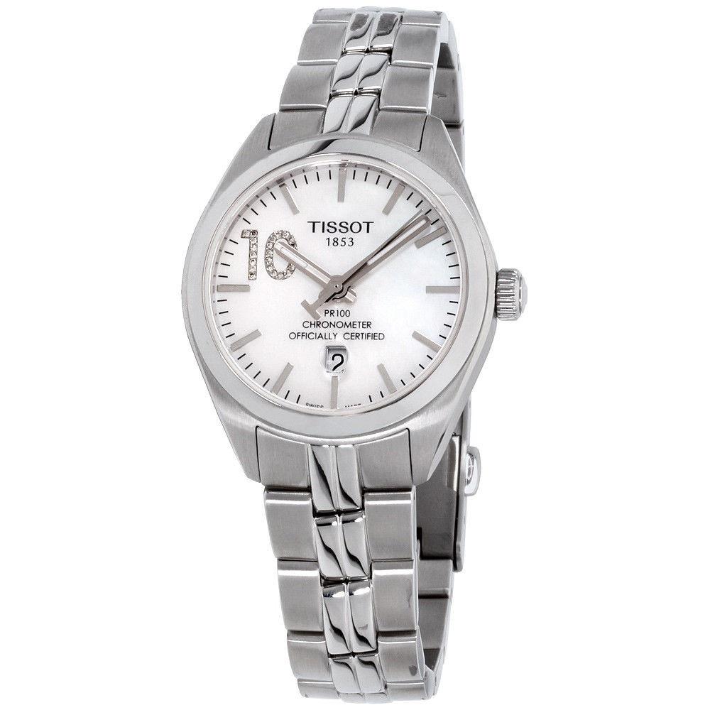 Tissot Women's T1012511111600 PR 100 Stainless Steel Watch