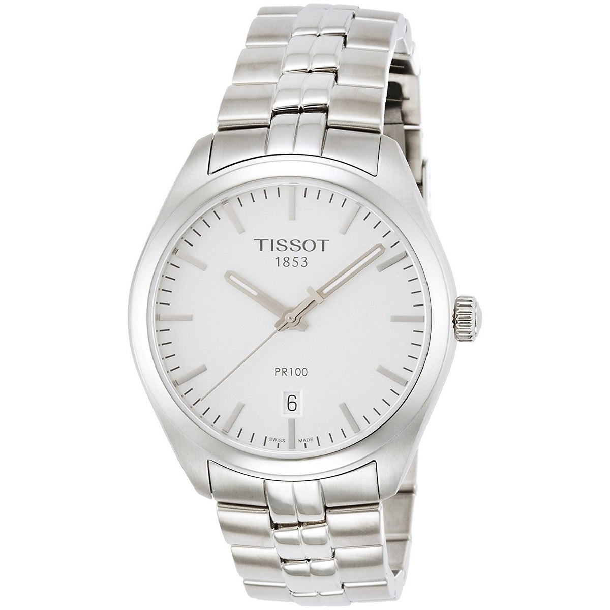 Tissot Men&#39;s T1014101103100 PR 100 Stainless Steel Watch
