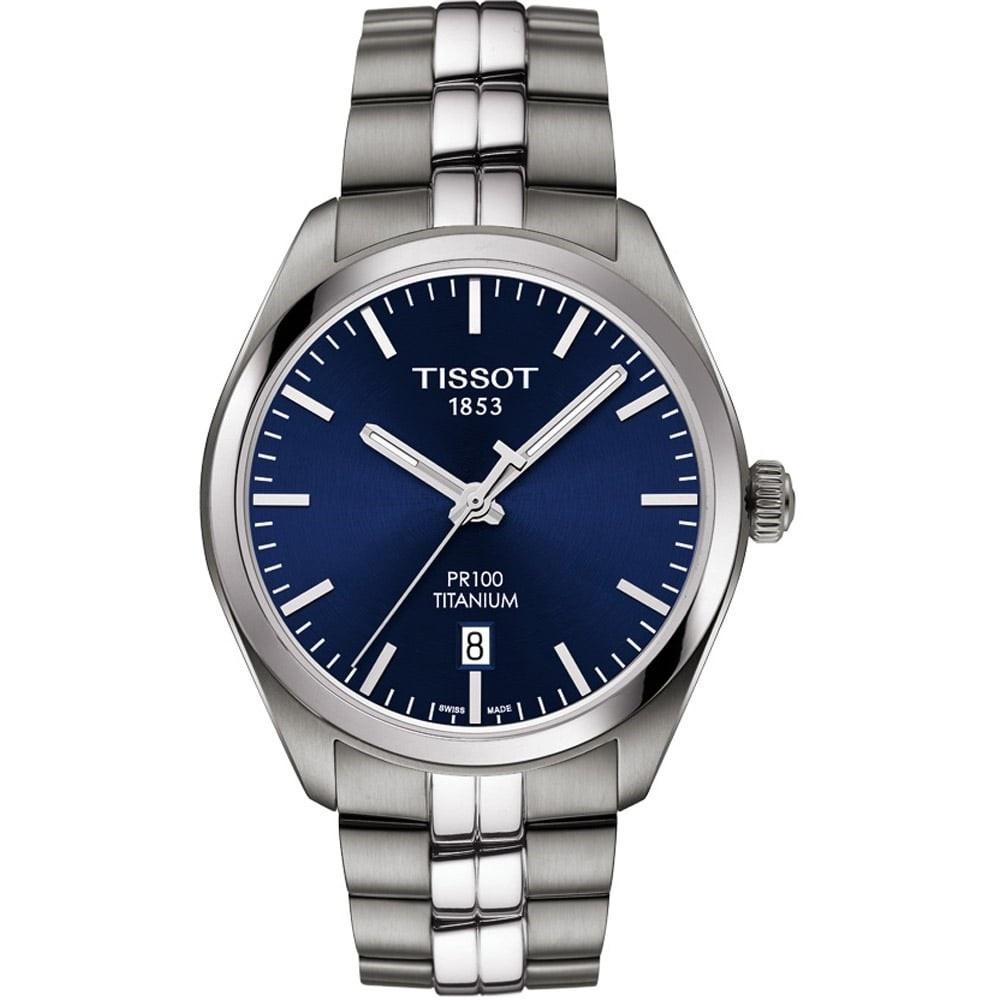 Tissot Men&#39;s T1014104404100 PR 100 Titanium Watch