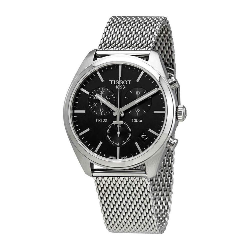 Tissot Men&#39;s T1014171105101 PR 100 Chronograph Stainless Steel Watch