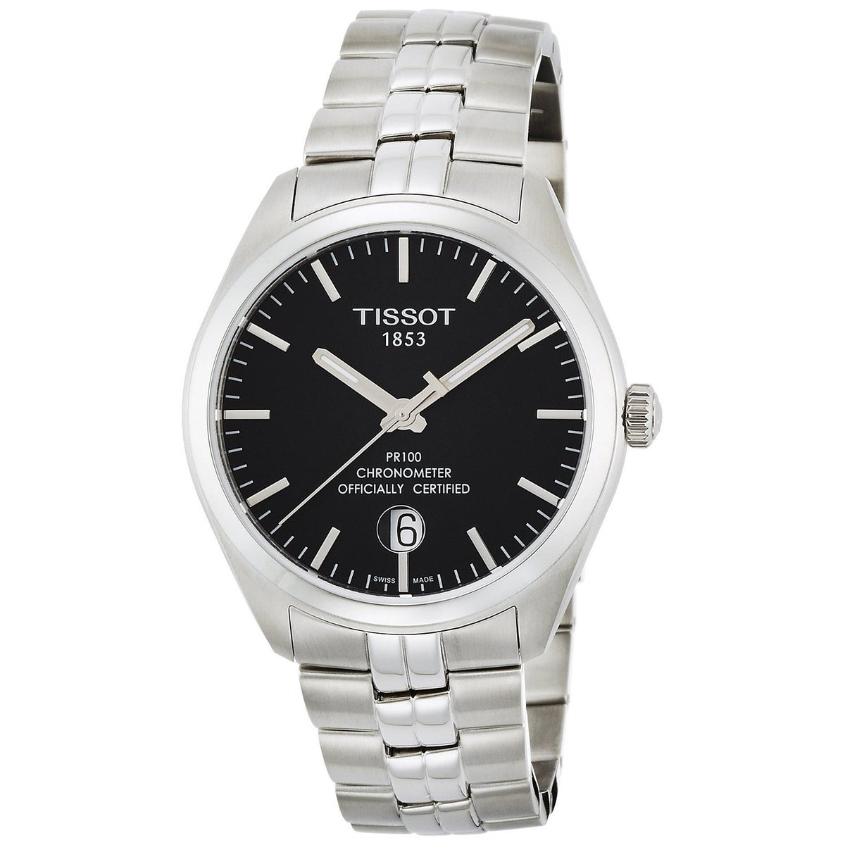 Tissot Men&#39;s T1014511105100 PR 100 Stainless Steel Watch