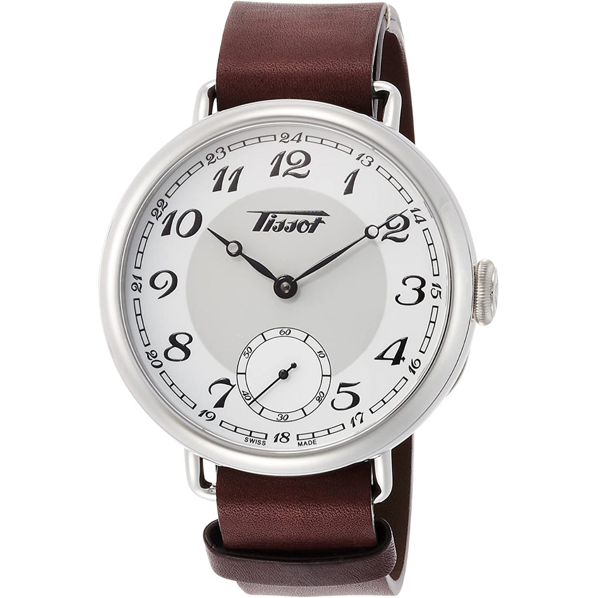 Tissot Men's T1044051601200 Heritage Automatic Brown Leather Watch