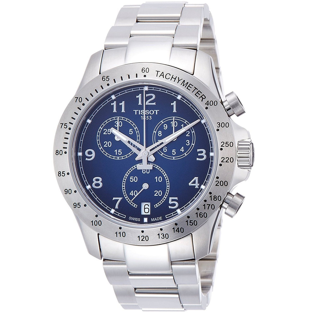Tissot Men's T1064171104200 V8 Chronograph Stainless Steel Watch